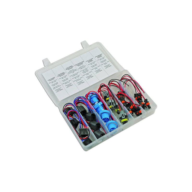 Connect Assorted ford & for Vauxhall Headlight Electrical Connector Kit 24pc 37414 Tool Connection - Dynamic Drive