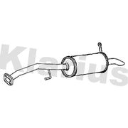 Klarius Box With Tail Pipe Rear fits Toyota Verso 2009-2018 1.6 1.8