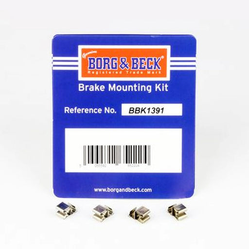 Borg & Beck Brake Pad Accessory Fitting Kit Front BBK1391