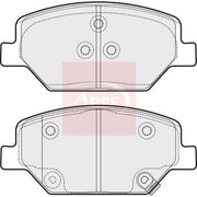 Apec Front Brake Pad Set PAD2210