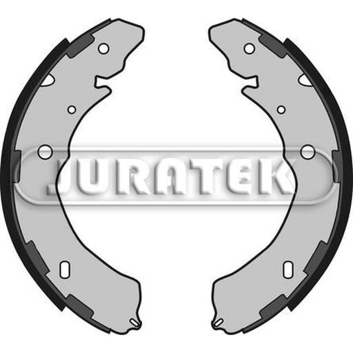Juratek Brake Shoe Set Axle Kit Rear fits Fiat Fullback Pickup 2016 on 2.4
