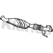 Klarius Catalyst Type Approved With Pipe Front fits Ford Focus C-Max 2003-2007