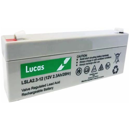 Lucas 12v 2.3Ah Repalce YUASA NP2.1-12 BURGLAR ALARM Battery Lucas  - Dynamic Drive