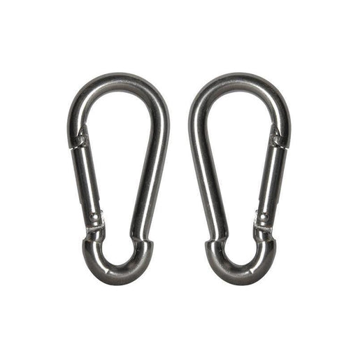 Faithfull Fire Brigade Snap Hook Stainless Steel 6mm (Pack 2) Faithfull - NN4 Online