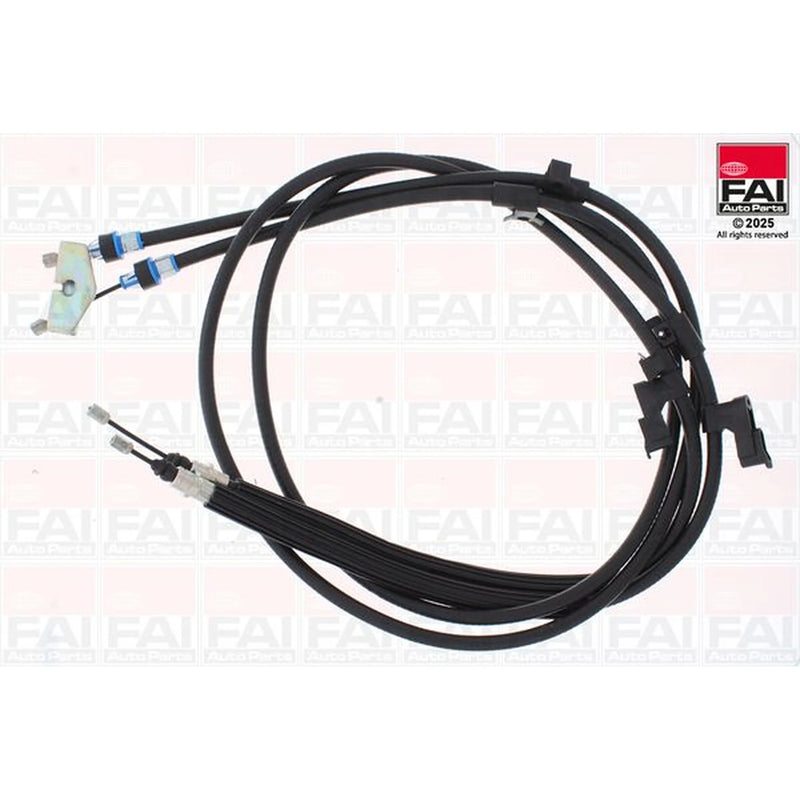 FAI Handbrake Cable Left Rear fits Ford Grand C-Max 2010-2019 1.0 1.5 1.6 2.0