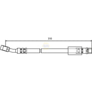 NAPA Brake Hydraulic Hose Line Front NBH1013