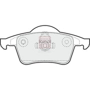 Apec Front & Rear Pads fits Volvo V70 2005-2008