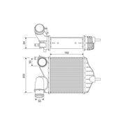 Valeo Intercooler (Charge Air Cooler) 818726