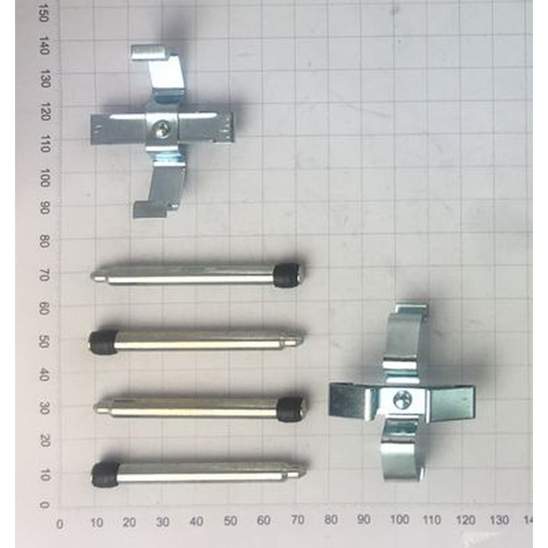 Abtex Brake Pad Accessory Fitting Kit Rear fits Opel Calibra A 1989-1997 2.0 2.5