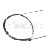 Borg & Beck Handbrake Cable Right Rear BKB3995