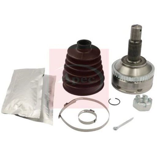Apec CV Axle Shaft Assembly Wheel Side ACV1100