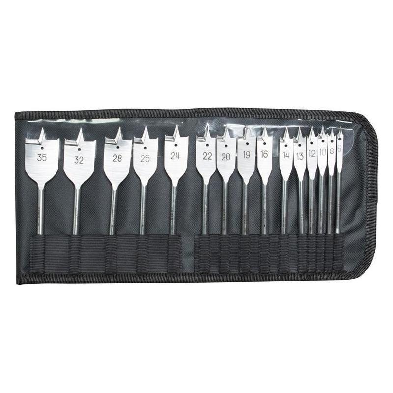 Bahco 9629 Series Flat Bit Set, 15 Piece Bahco - Town Tools