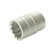 Teng Bi-Hexagon Socket 12-Point Regular A/F 1/2in Drive 3/8in - TENM120112