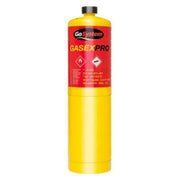 Go System Propylene Gas Cylinder Robust Steel Cylinder Yellow 400g Go System - NN4 Online