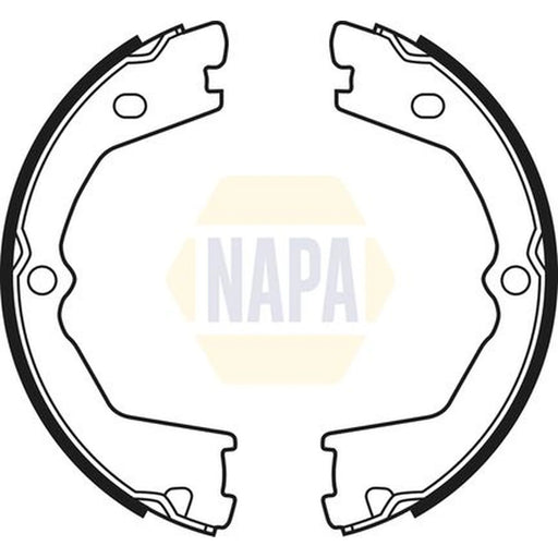 NAPA Parking Brake Shoe Set NBS5022