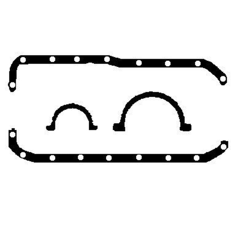BGA Oil Sump Gasket Set Wide Thick fits Ford Capri 1974-1985 1.3