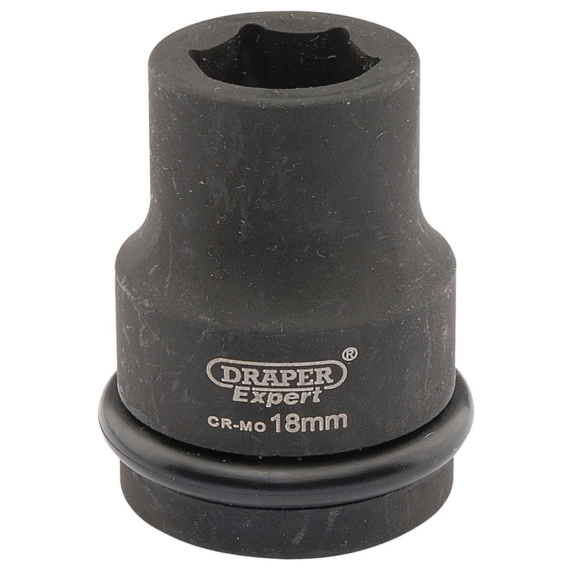 Draper Expert HI-TORQ 6 Point Impact Socket, 3/4" Sq. Dr., 18mm Draper - Dynamic Drive