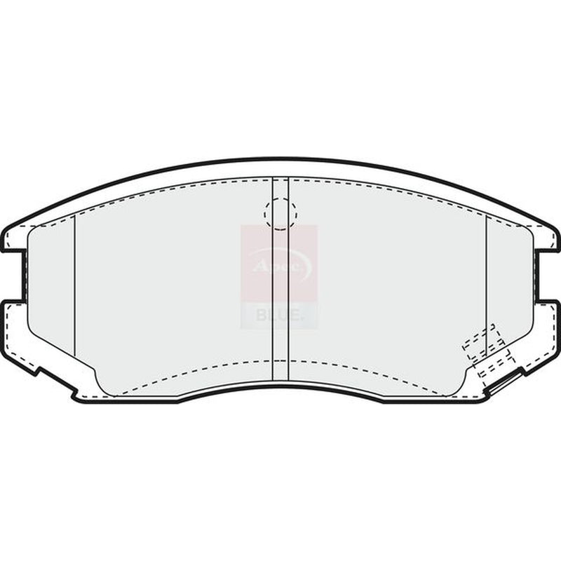 Apec Front Brake Pad Set fits Daihatsu Atrai Wagon Bus 1992-1999 0.7