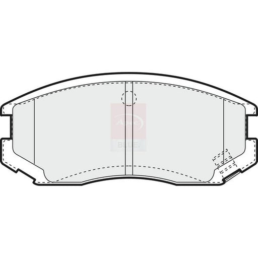 Apec Front Brake Pad Set fits Daihatsu Atrai Wagon Bus 1992-1999 0.7