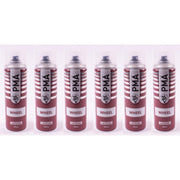 6 x PMA WHEEL LACQUER CLEAR PAINT SPRAY 500ml LAQUER BODYSHOP REPAIR PMA - Dynamic Drive