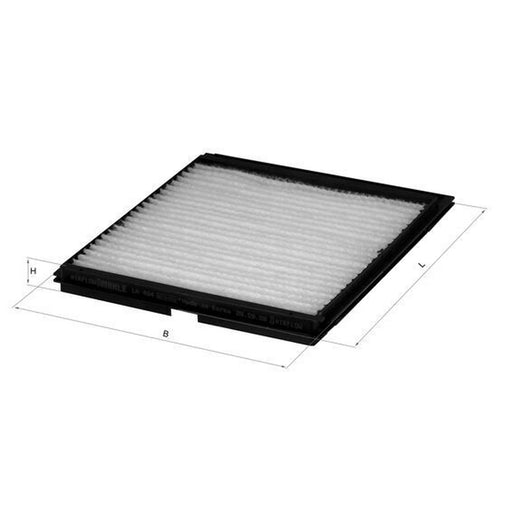 Mahle Cabin Air Filter (Pollen Filter) fits Nissan Micra II 1992-2003