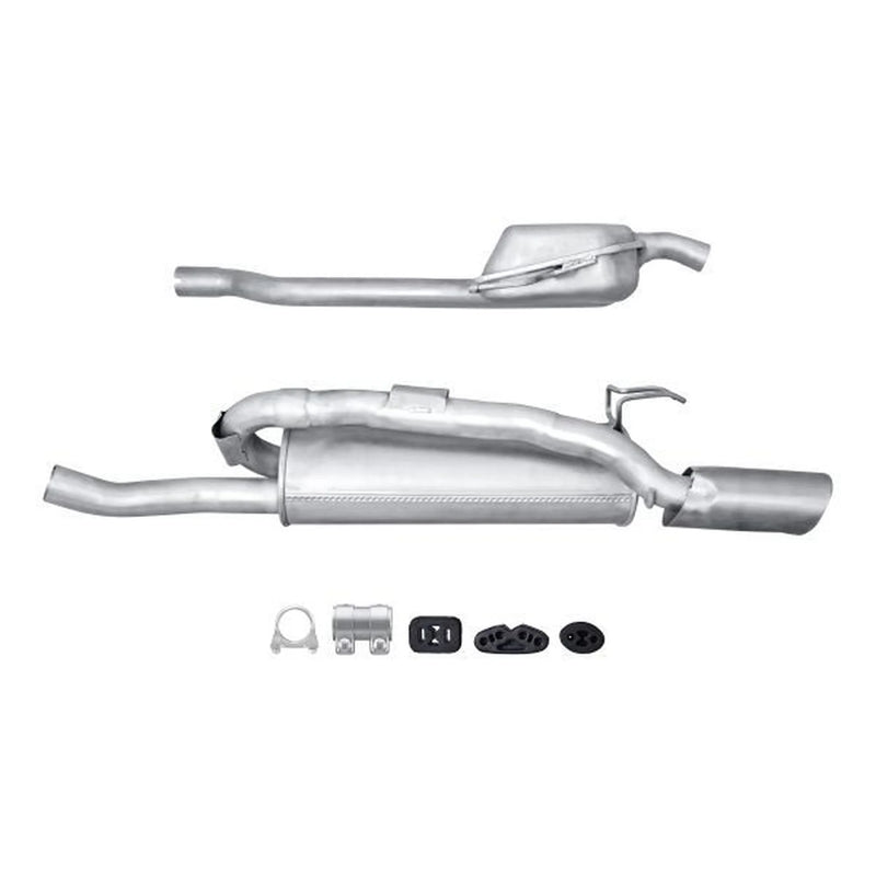 Hella End Silencer Rear fits Fiat Coupe 1996-1998 2.0