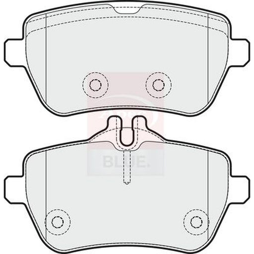 Apec Rear Brake Pad Set fits Mercedes-Benz S-Class 2013-2020