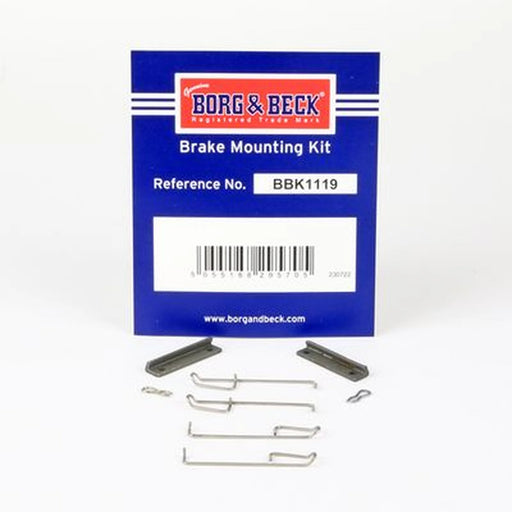 Borg & Beck Brake Pad Accessory Fitting Kit Rear BBK1119