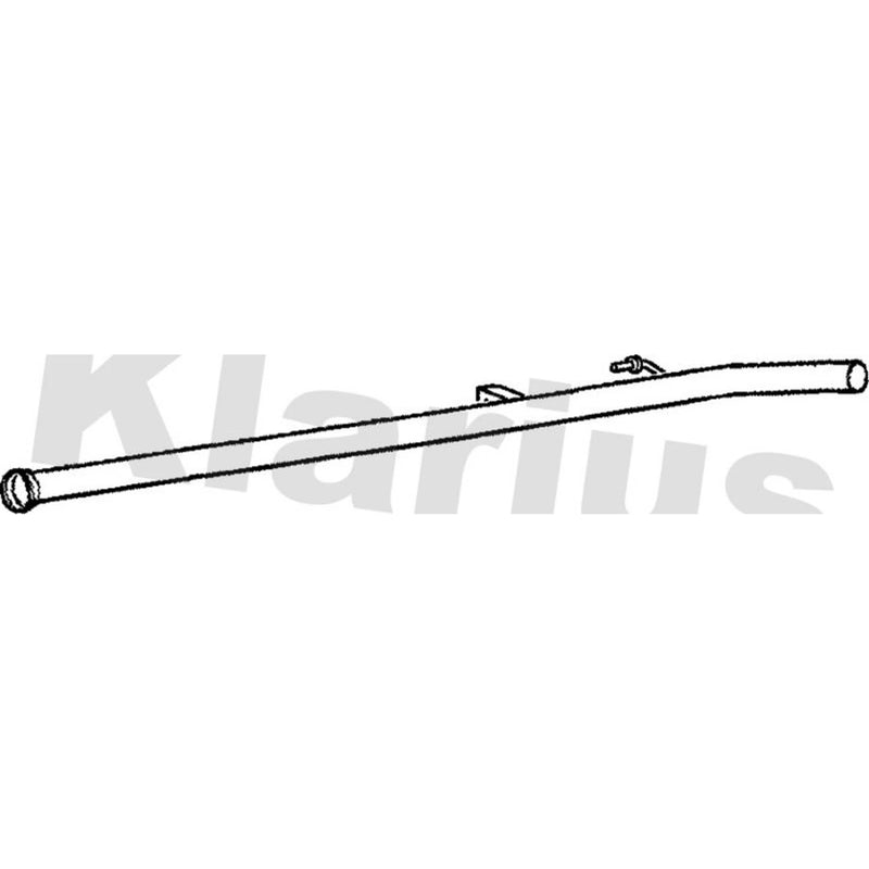 Klarius Exhaust Pipe OD fits Renault Clio 1998-2016 1.2