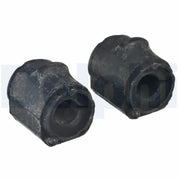Delphi 2 x Anti Roll Bar Bush fits Ford Fiesta V 2001-2010 1.25 1.3 1.4 1.6
