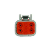 Connect Deutsch 4 Pin Plug Connector Kit 6pc 37500 Tool Connection - Dynamic Drive