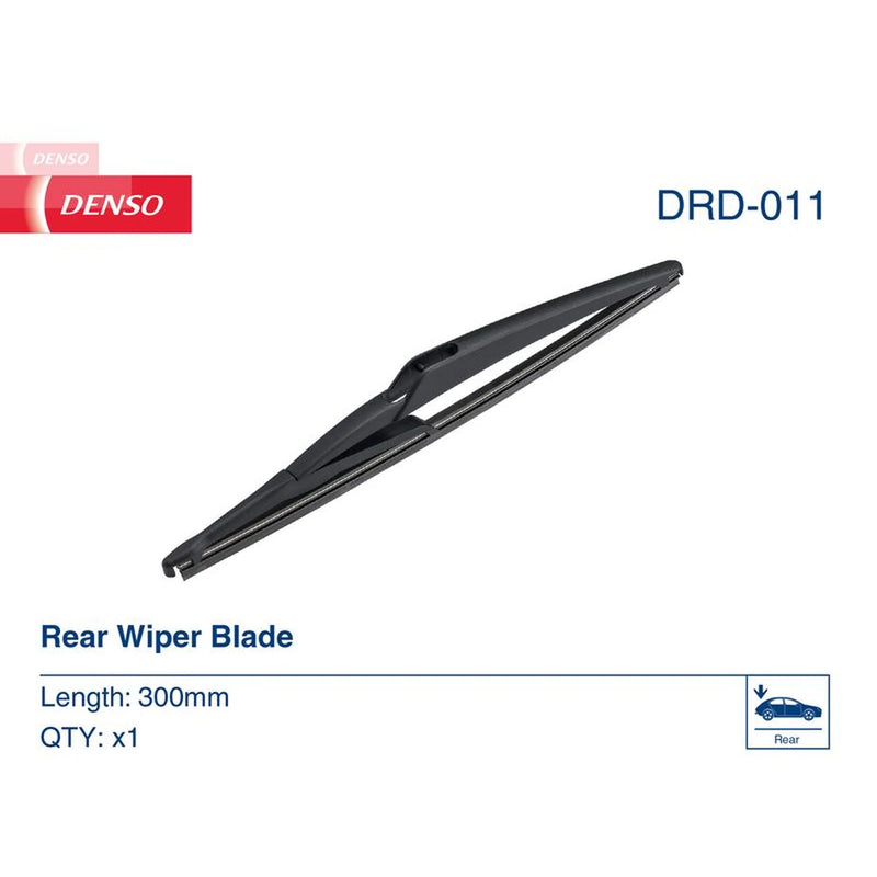 Denso Front & Rear Wiper Blade Set fits Peugeot 308 Sw II 2014-2021