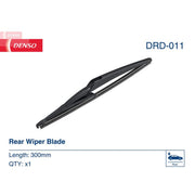 Denso Rear Wiper Blades fits Citroën C4 Grand Picasso II 2013-2018 1.2 1.6 2.0