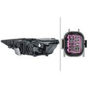 Hella Headlight Headlamp LED Right fits Audi A6 C8 2018-2021