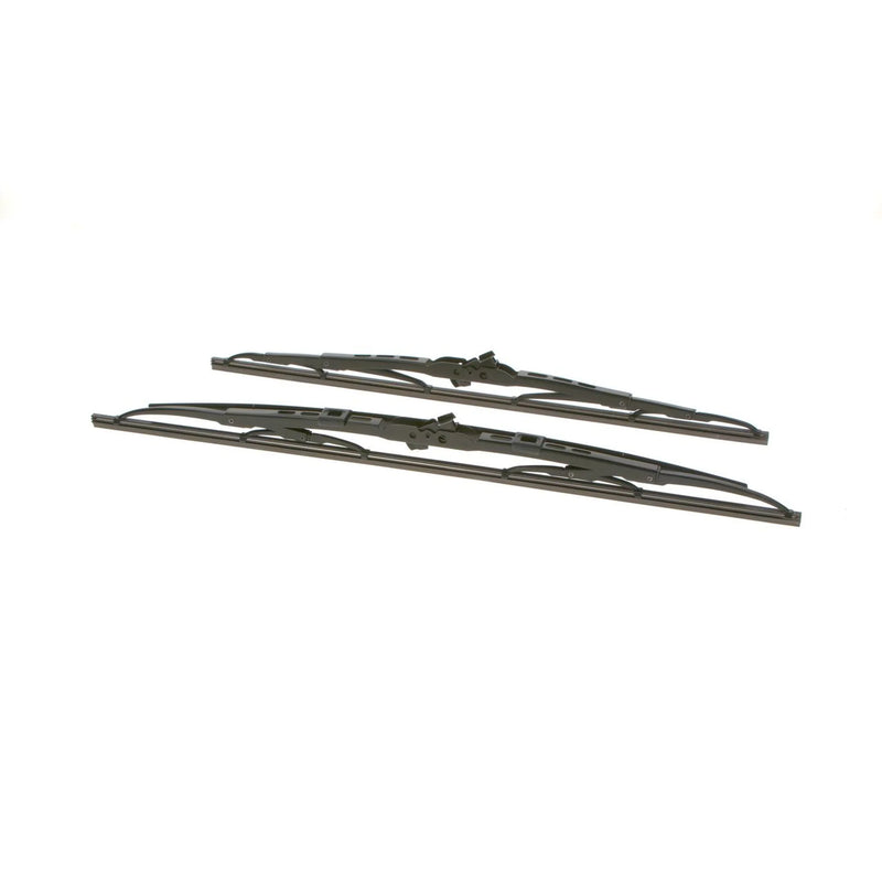 Bosch Conventional Front Wiper Blade Set 530mm + 450mm fits Aston Martin Cygnet