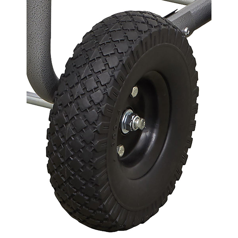 Heavy-Duty Hose Reel Cart with 15m Heavy-Duty Ø19mm Hot & Cold Rubber Water Hose Sealey - Dynamic Drive