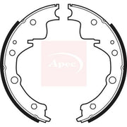 Apec Brake Shoe Set Axle Kit fits Ldv Convoy 1996-2009 2.0 2.4 2.5