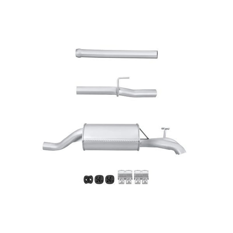 Hella End Silencer Rear fits Mercedes-Benz E-Class 1998-2002 210.006 210.007