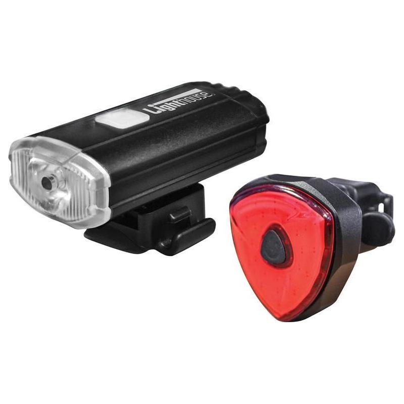 Lighthouse Elite Rechargeable LED Bike Light Set Lighthouse - Town Tools