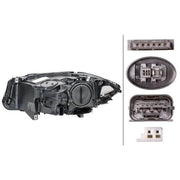 Hella Headlight Headlamp LED Right fits BMW 5 2009-2017