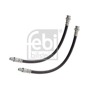 Febi Brake Hydraulic Hose Line Front Right 182698