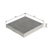 Bosch Cabin Air Filter (Pollen Filter) Rear fits BMW 7 2015-2022