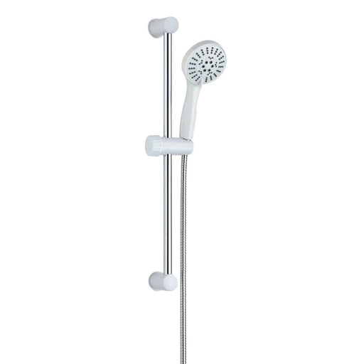 Arlo 5 Mode Shower Kit (Inc Head, Hose & Riser) White Five Mode Shower Kit Nova - Dynamic Drive