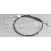First Line Handbrake Cable Left Rear fits VW Lt 40-55 I 1982-1992 2.4