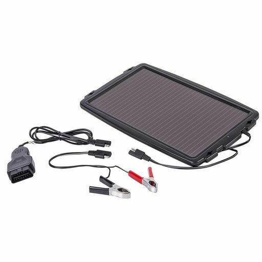 AA 12V Solar Powered Panel Car Caravan Battery EOBD Trickle Charger Maintainer AA - Dynamic Drive
