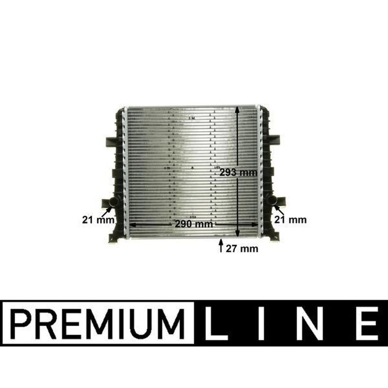 Mahle Engine Radiator fits Audi Q7 2010-2015 3.0