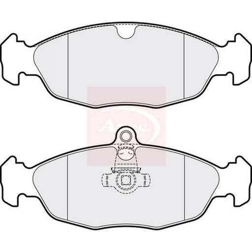 Apec Rear Brake Pad Set fits Aston Martin DB7 Vantage 1994-1999 3.2