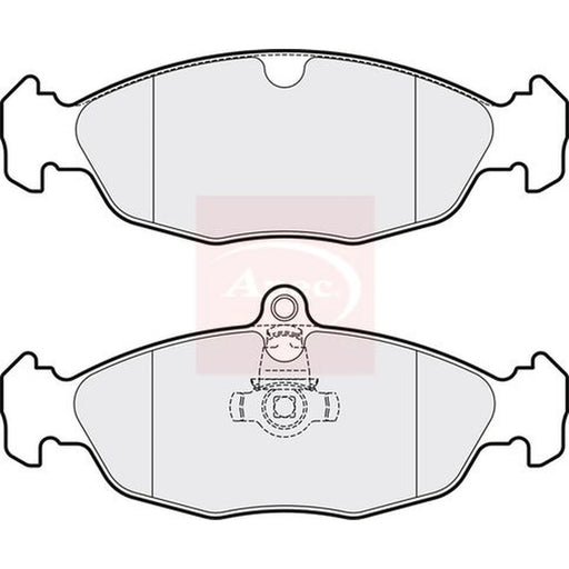 Apec Rear Brake Pad Set PAD982