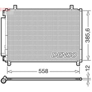 Denso Air Conditioning Condenser fits Suzuki Baleno 2016 on 1.0 1.2