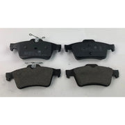 Juratek Rear Brake Solid Discs & Pads fits Ford Focus III 2015-2018 2.3